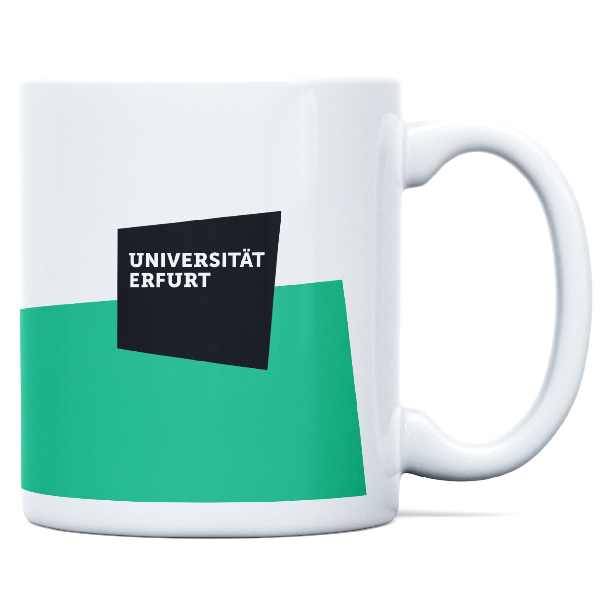 Tasse mit Logo grün