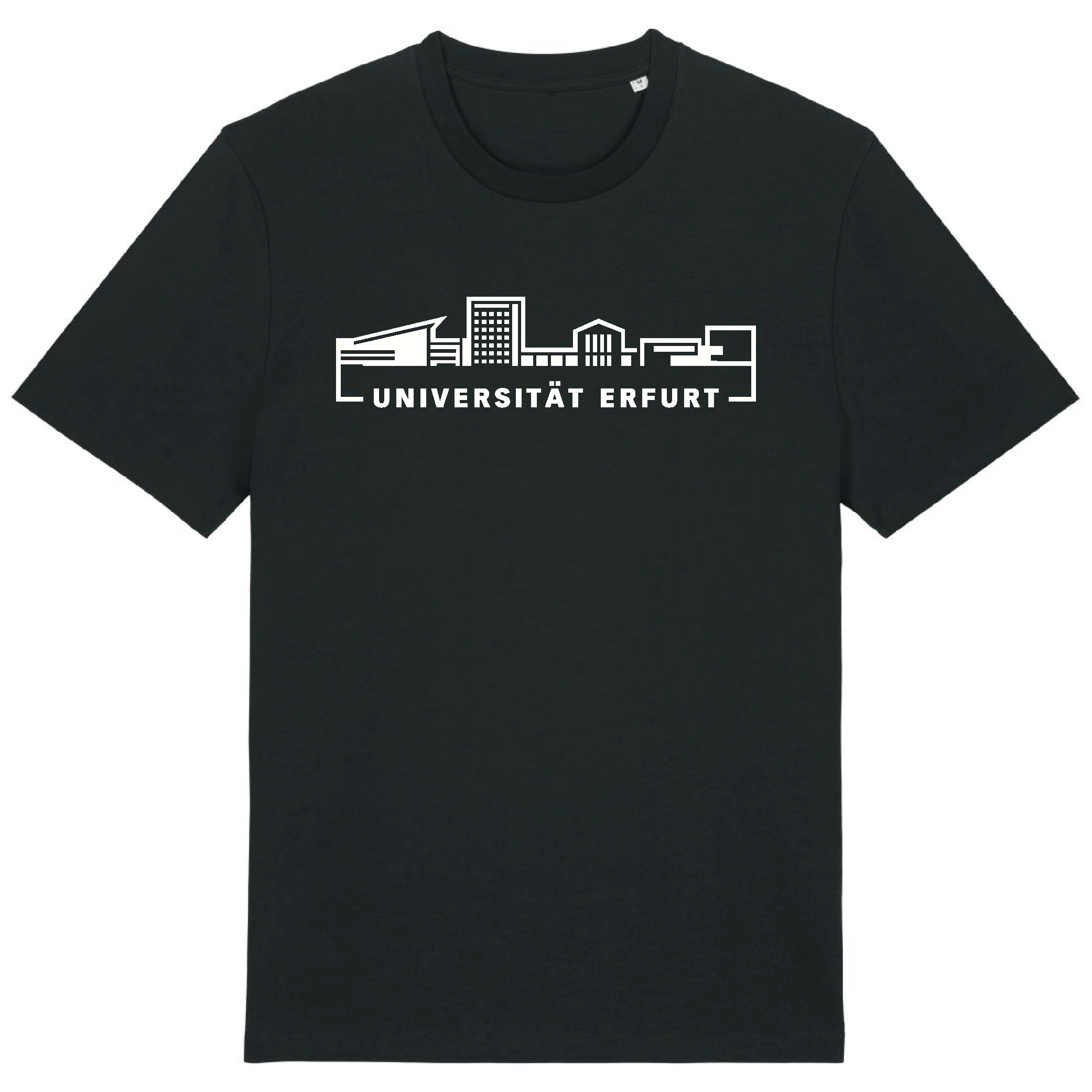 T-Shirt Herren, Skyline, schwarz