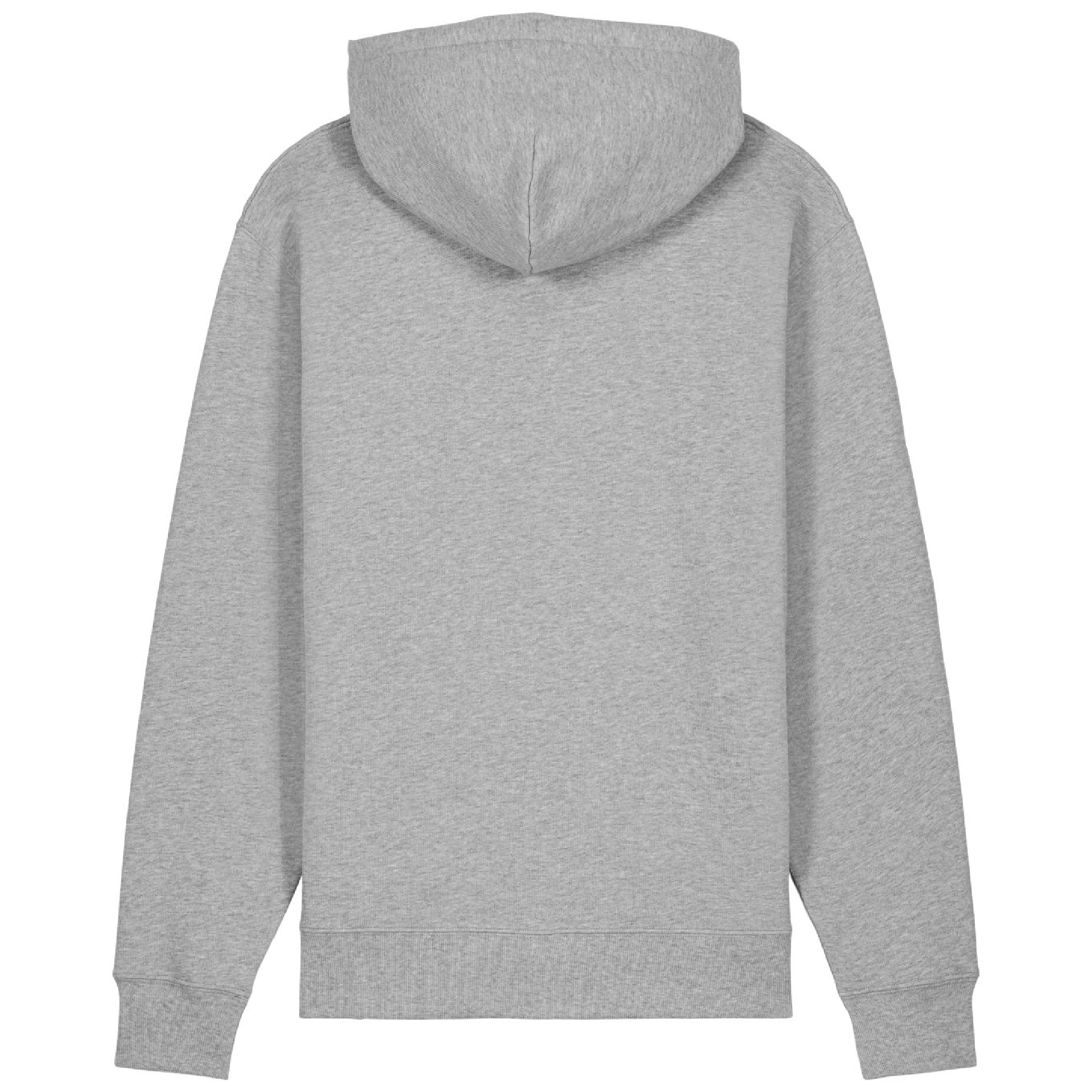 Hoodie, grau, mit Logo