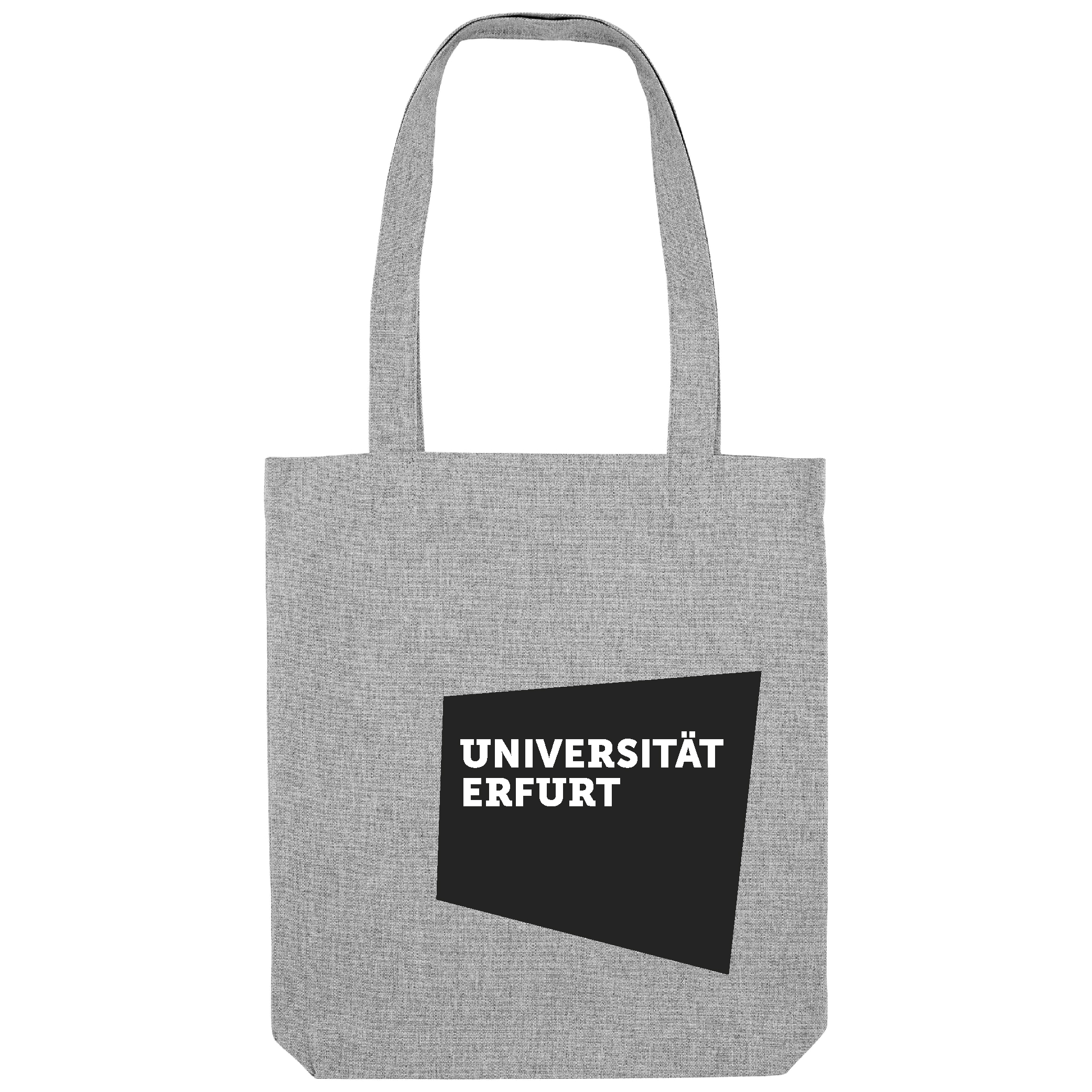 Stoffbeutel grau mit Logo
