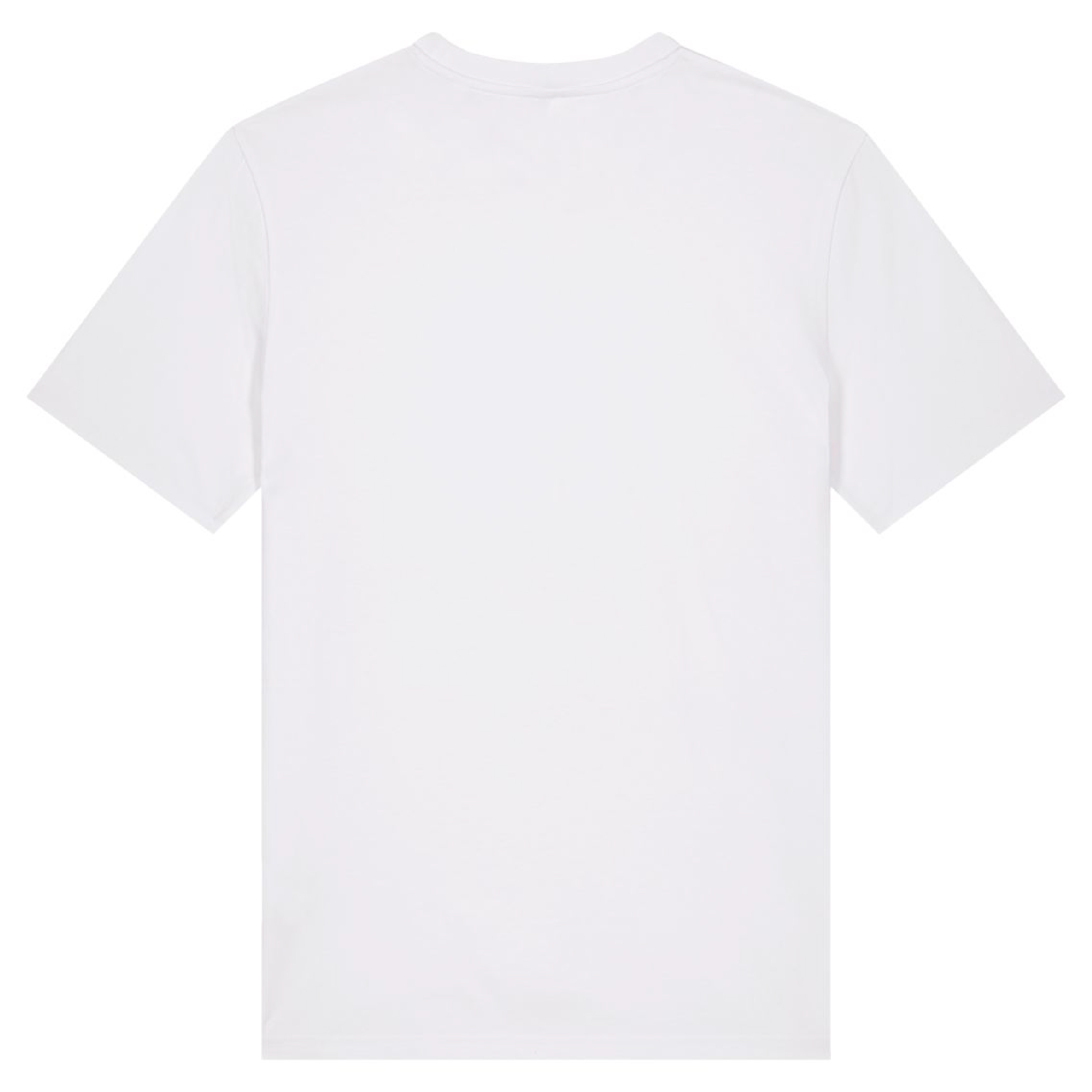T-Shirt Herren, Schriftzug, weiß